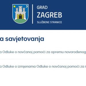 Primjedbe u savjetovanju o mjeri roditelj odgojitelj i pomoći za opremu u Gradu Zagrebu