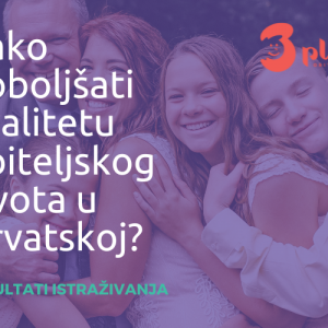 Rezultati istraživanja o kvaliteti obiteljskog života u Hrvatskoj